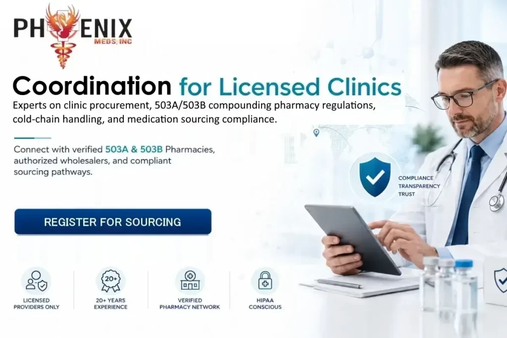 sourcing registration for clinics