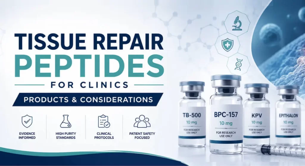 tissue repair peptides for clinics